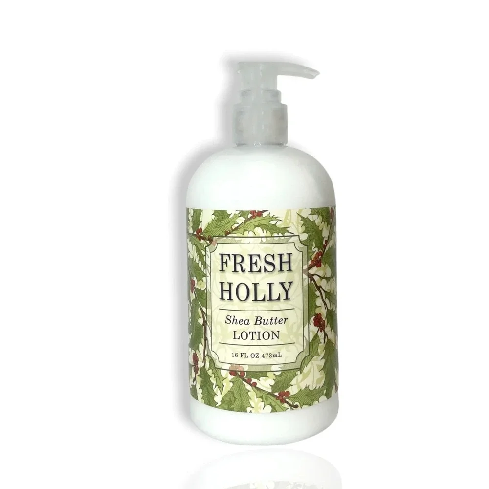 Greenwich Bay Trading Fresh Holly Shea Butter Hand and‎ Body Lotion 16oz Pump